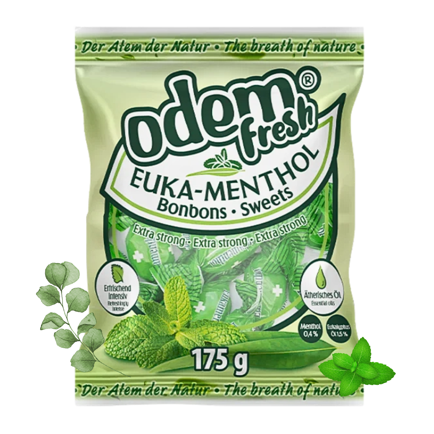 ODEM Euka Menthol Bonbons 175g