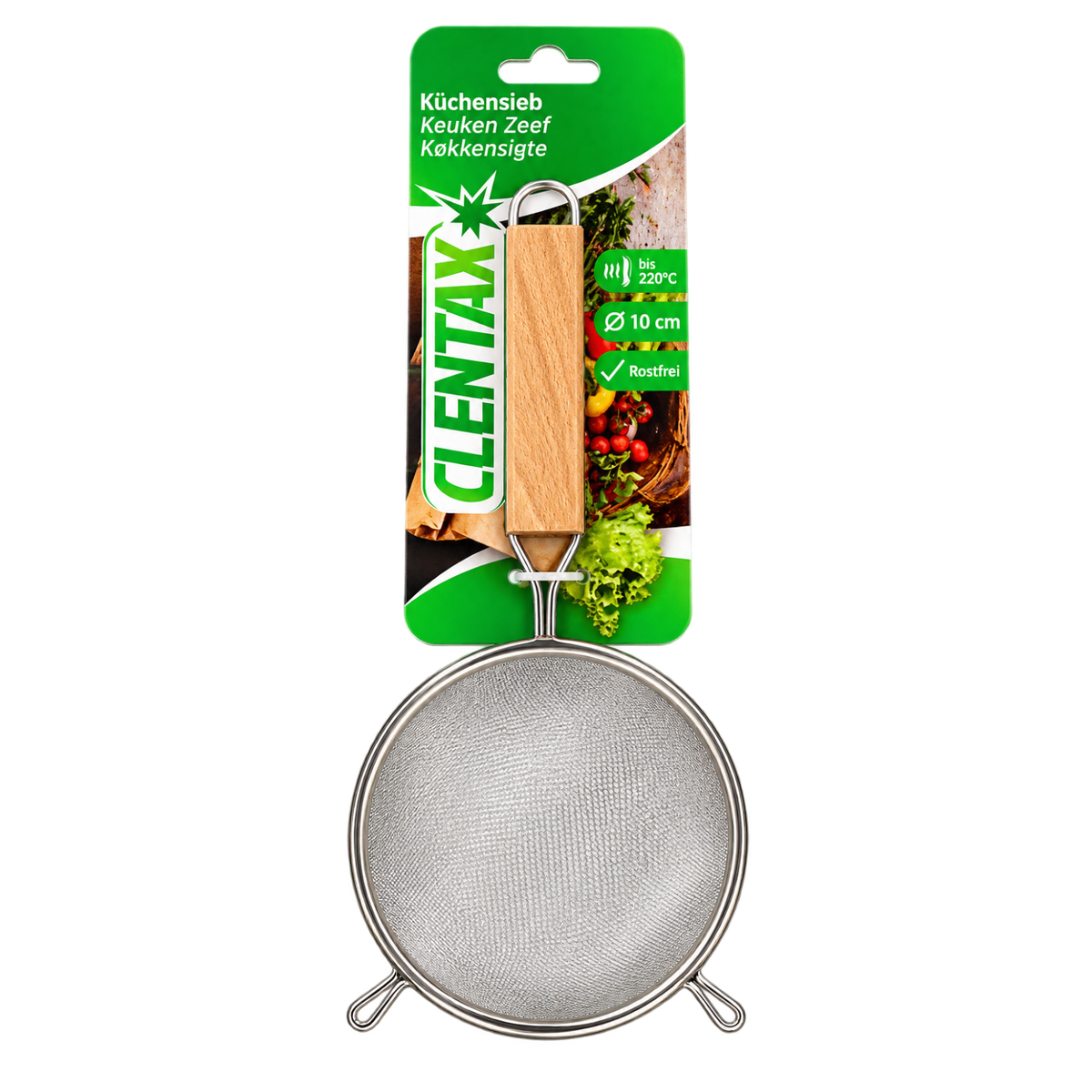 CLENTAX Küchensieb Ø 10 cm - 16er Pack