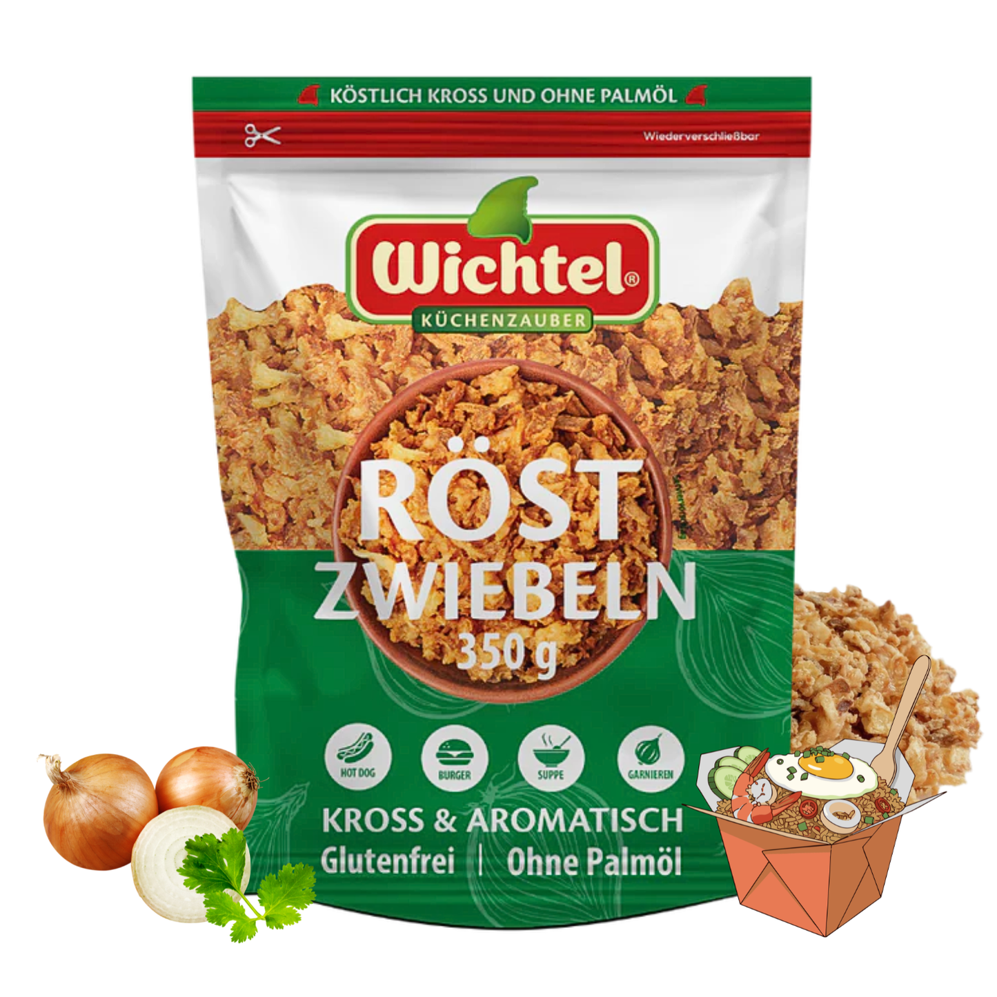 WICHTEL Röstzwiebeln 16 x 350g