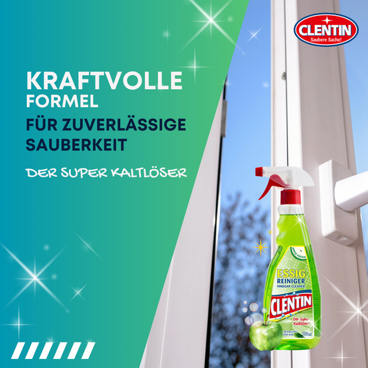 CLENTIN Essigreiniger Apfel 12 x 750ml