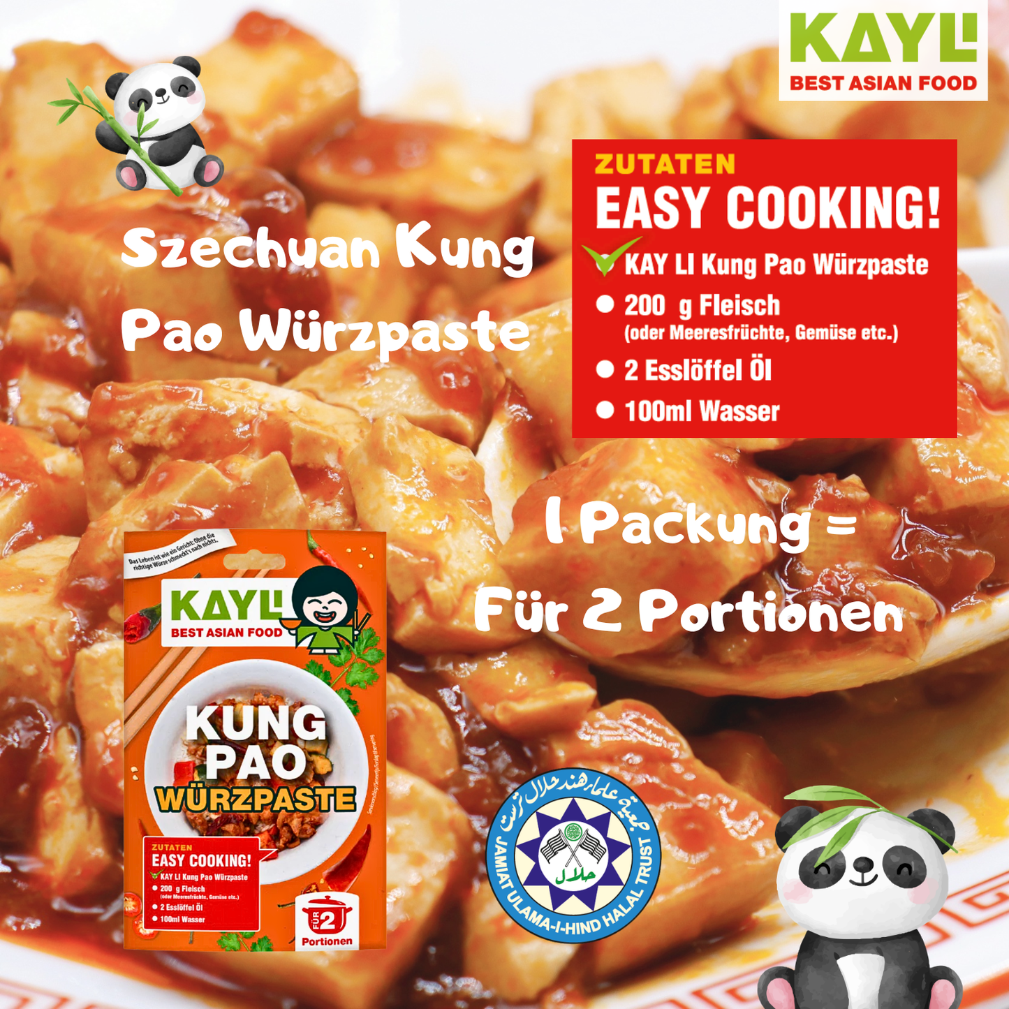 KAY LI Kung Pao Paste 15 x 50g
