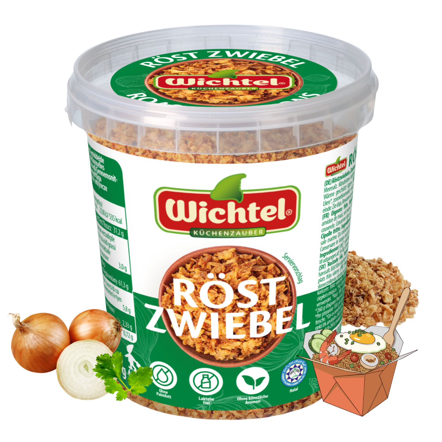 WICHTEL Röstzwiebeln 8 x 170g