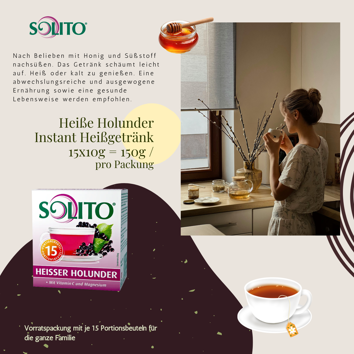 SOLITO Heißer Holunder 1 x 150g
