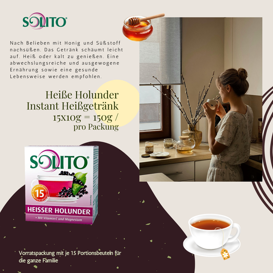 SOLITO Heißer Holunder 1 x 150g