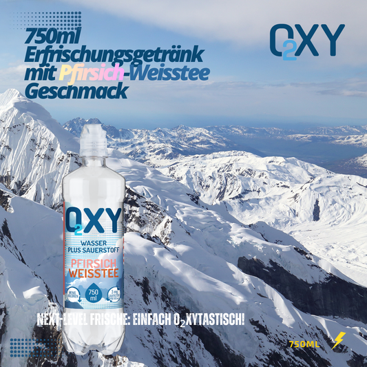 OXY O2 Pfirsich Weisser Tee 10 x 0.75l
