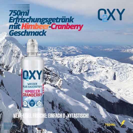 OXY O2 Himbeer Cranberry 10 x 0.75l