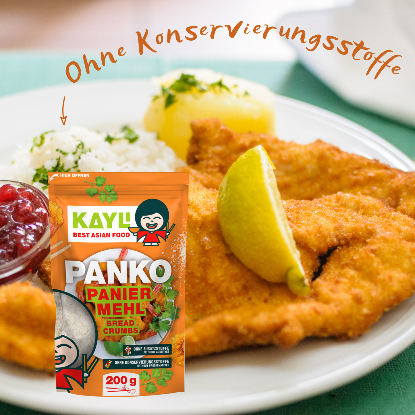 KAY LI Panko Paniermehl 200g