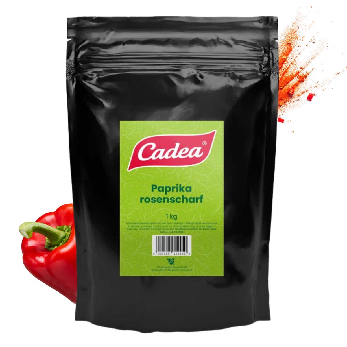CADEA Paprika rosenscharf 4 x 1kg Großverbraucherbeutel