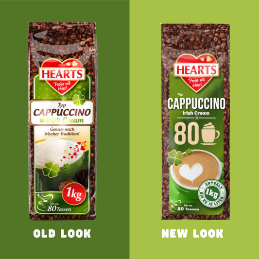 HEARTS Cappuccino Irish Cream 1kg