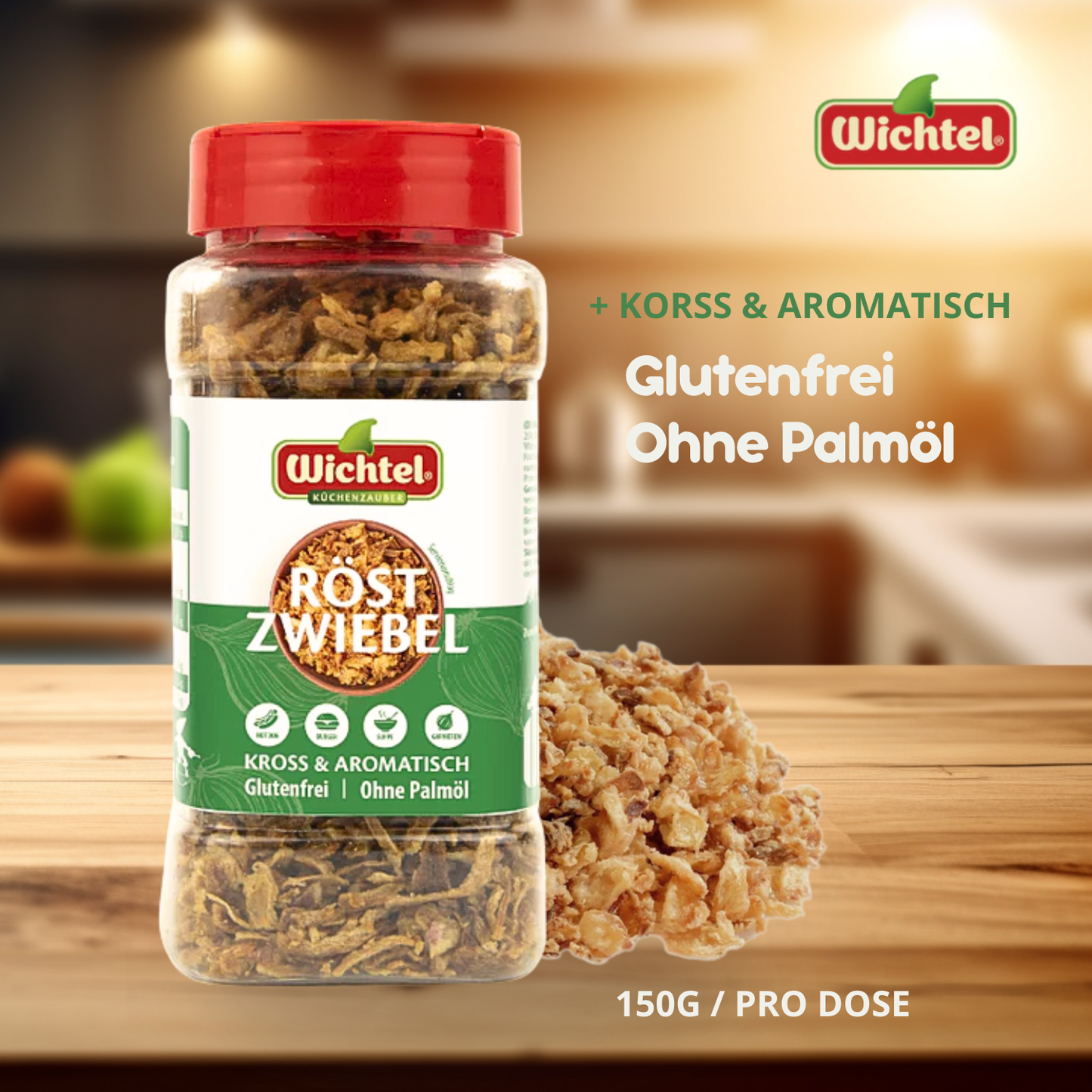 WICHTEL Röstzwiebeln 150g