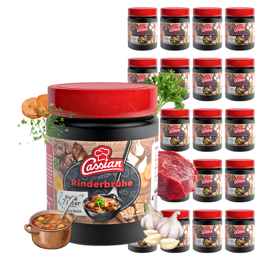CASSIAN Klare Rinderbrühe 20 x 140g