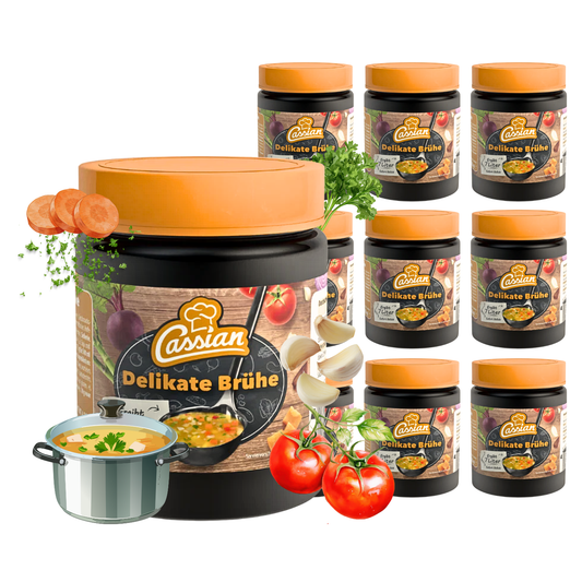 CASSIAN Klare Delikatess Brühe 10 x 140g