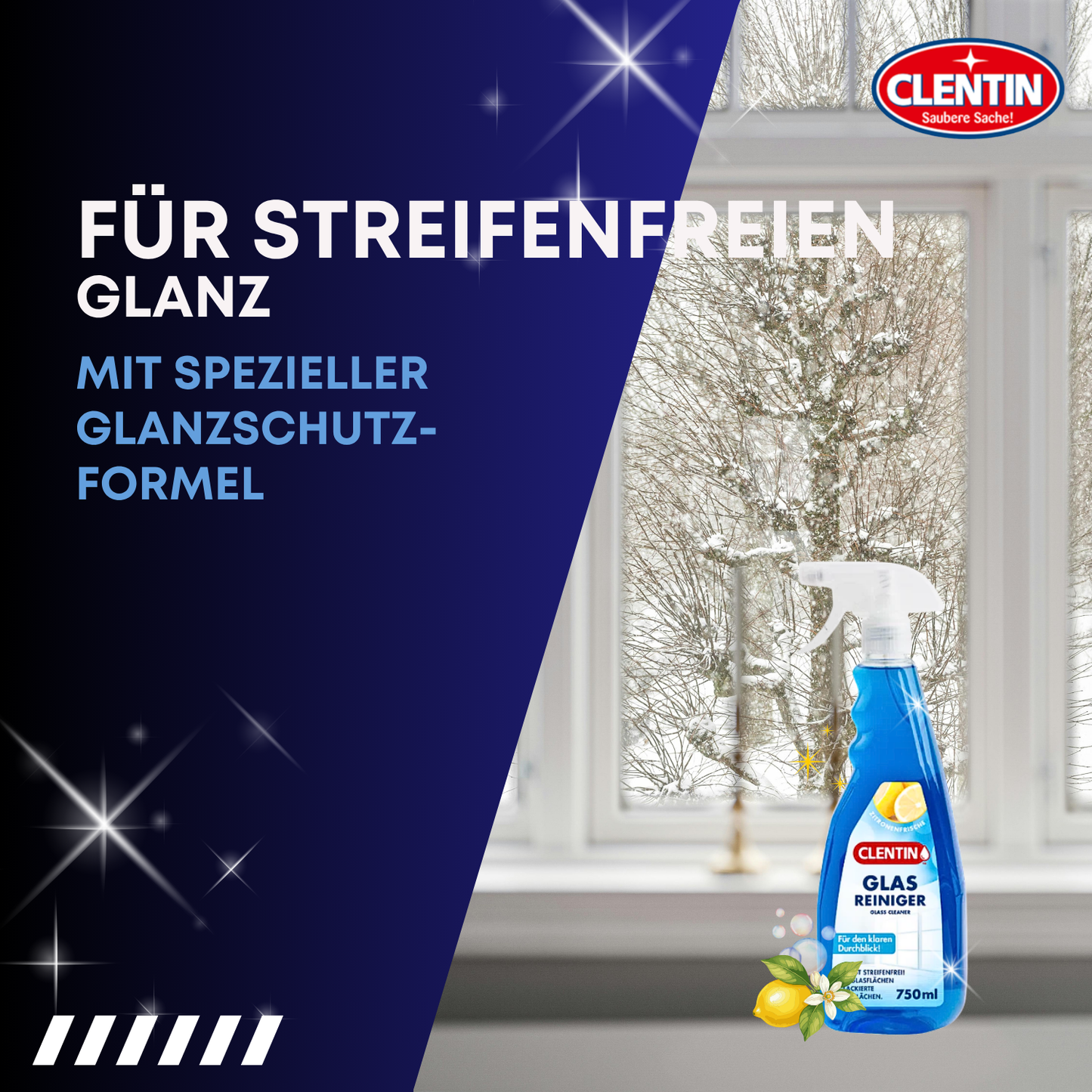 CLENTIN Glasreiniger 750ml