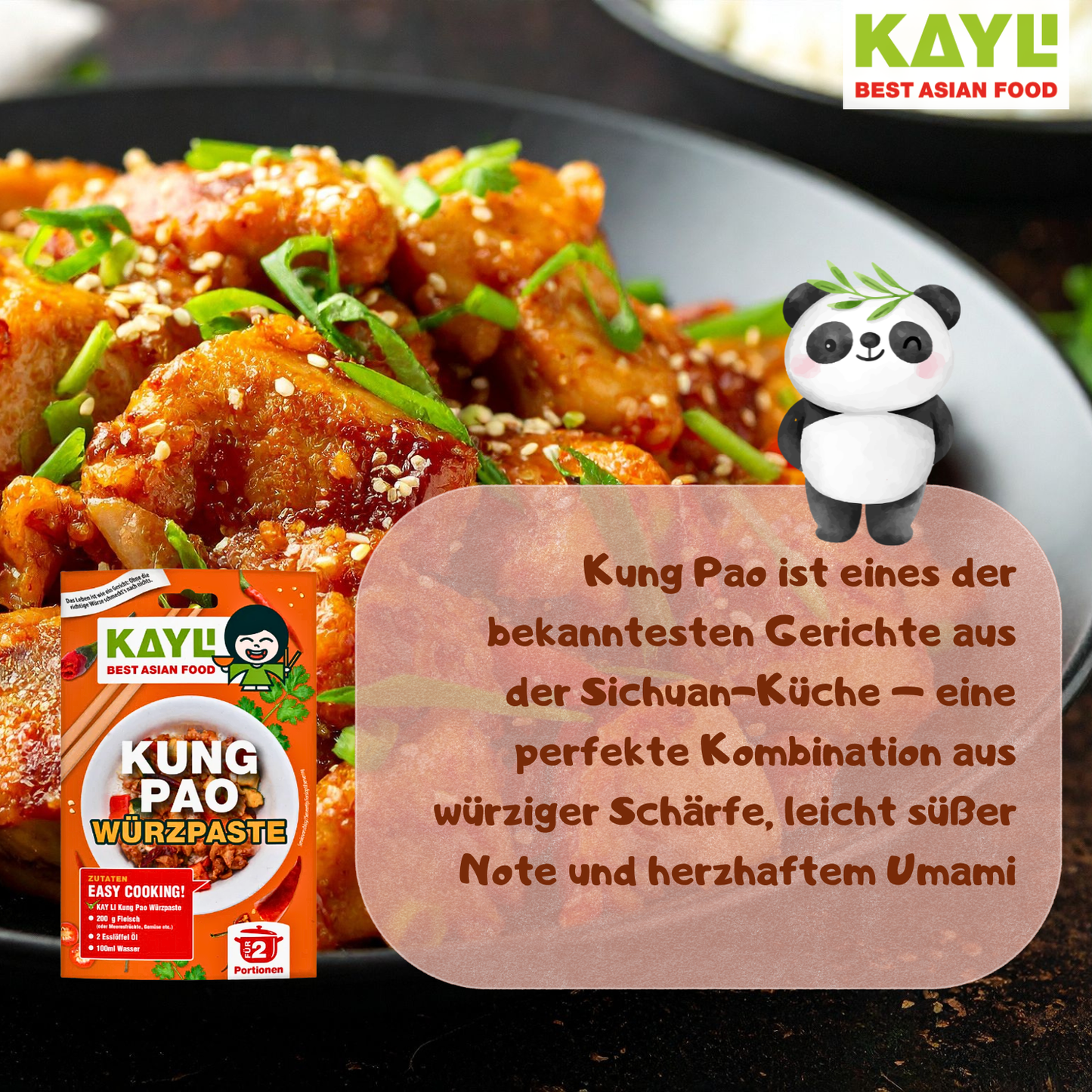 KAY LI Kung Pao Paste 15 x 50g