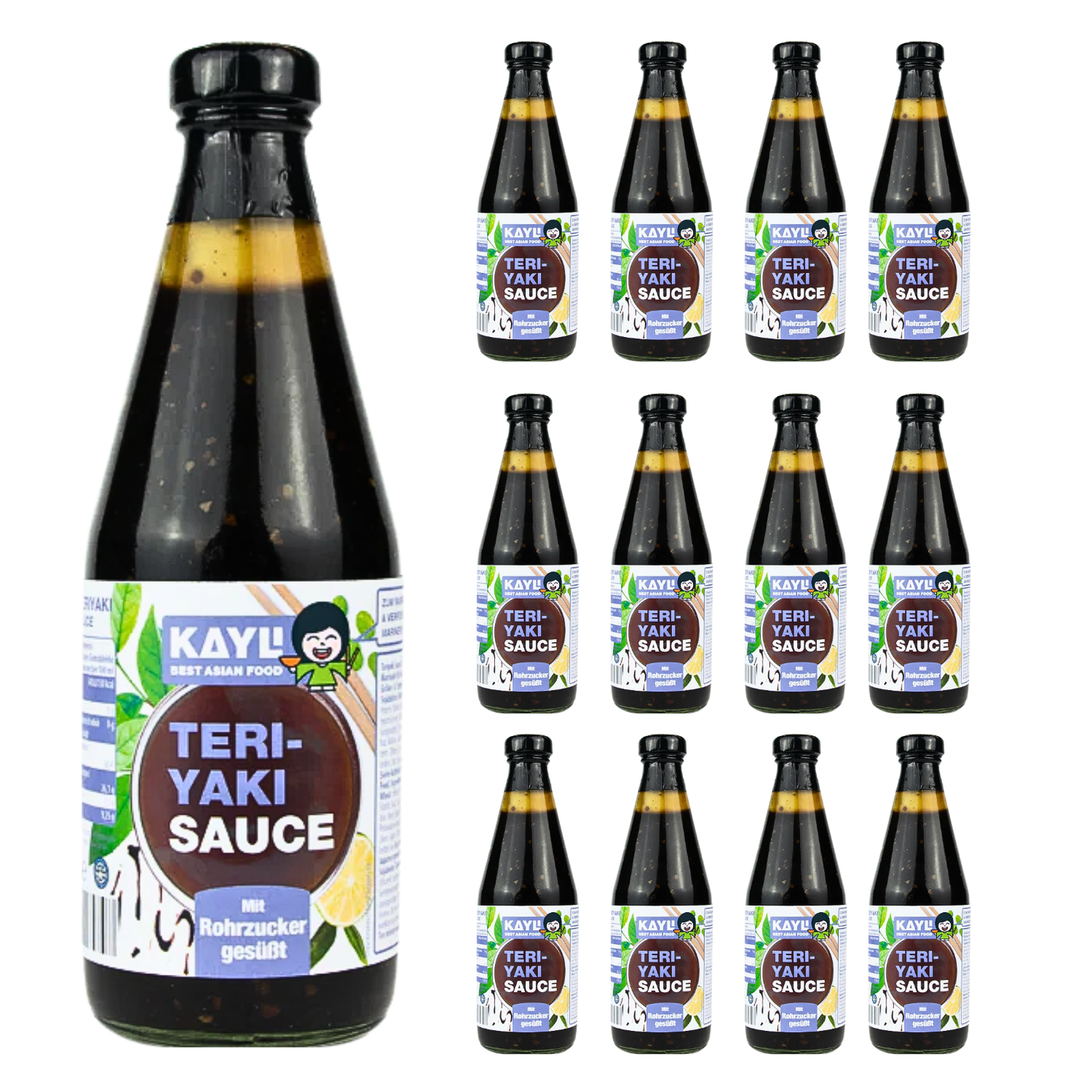 KAY LI Teriyaki Sauce 12 x 420ml