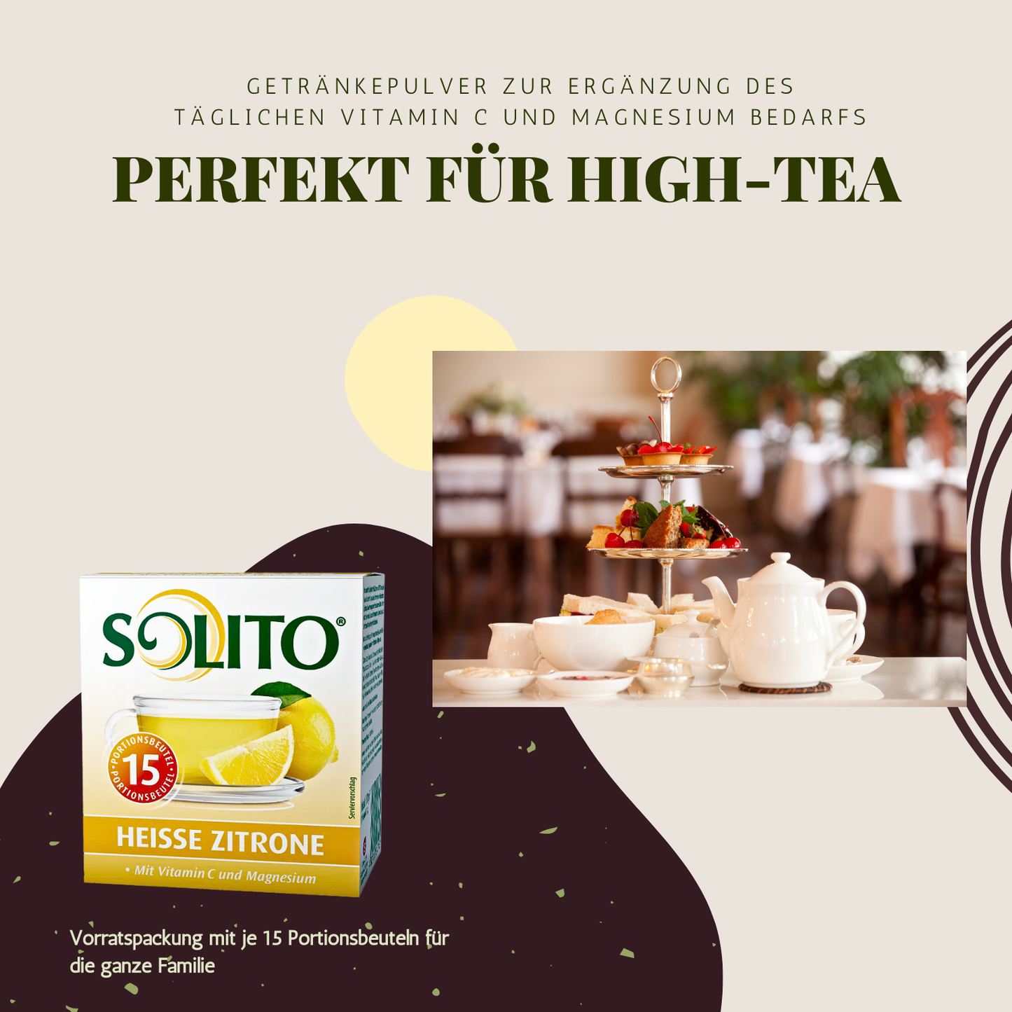 SOLITO Früchtetee Heiße Zitrone 1 x 150g