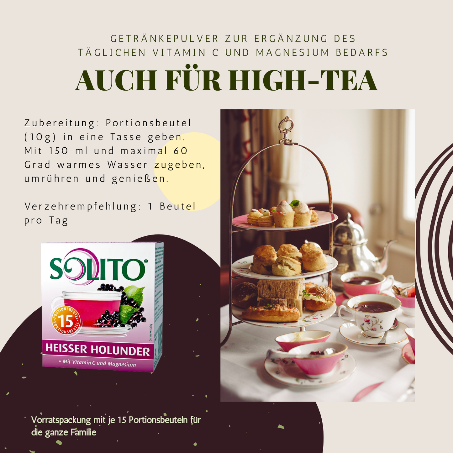 SOLITO Heißer Holunder 1 x 150g