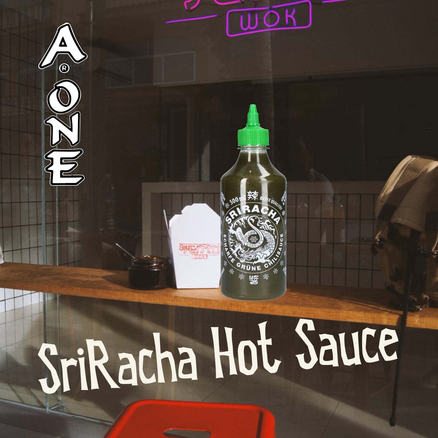 A-One Sriracha Green Chilli 500ml