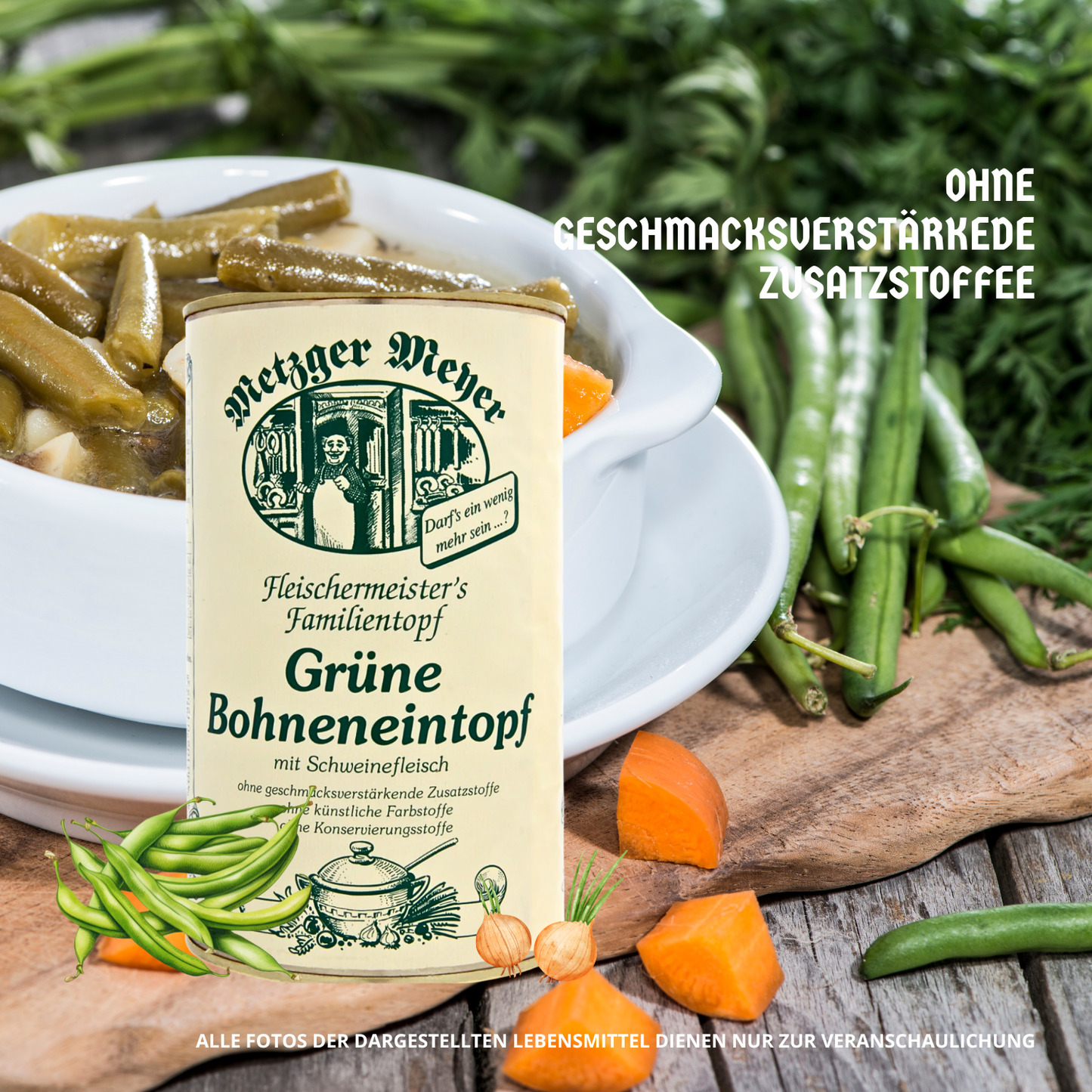 Metzger Meyer Grüne Bohneneintopf 6 x 1,2L