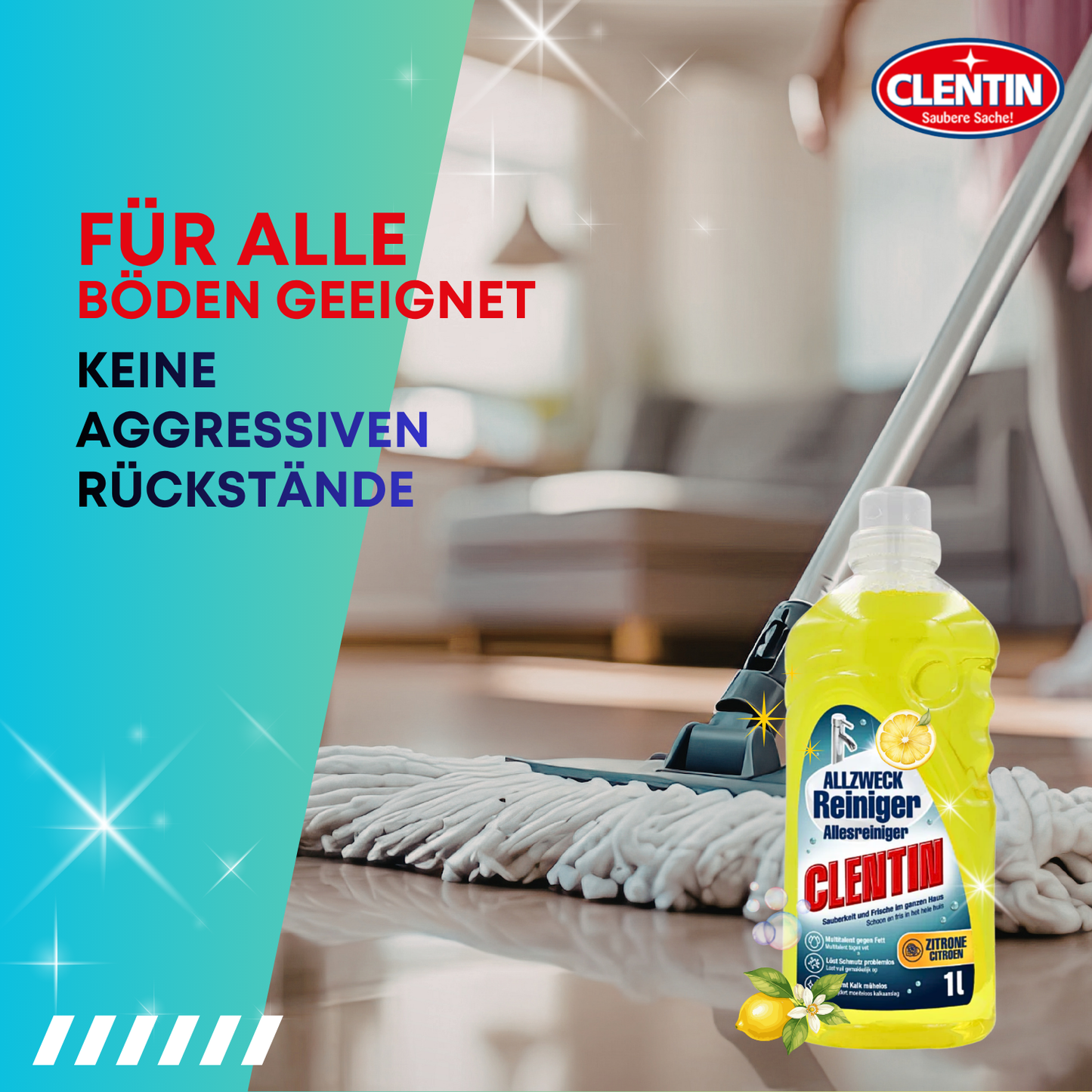 CLENTIN Allzweckreiniger Citrusfrische 1L