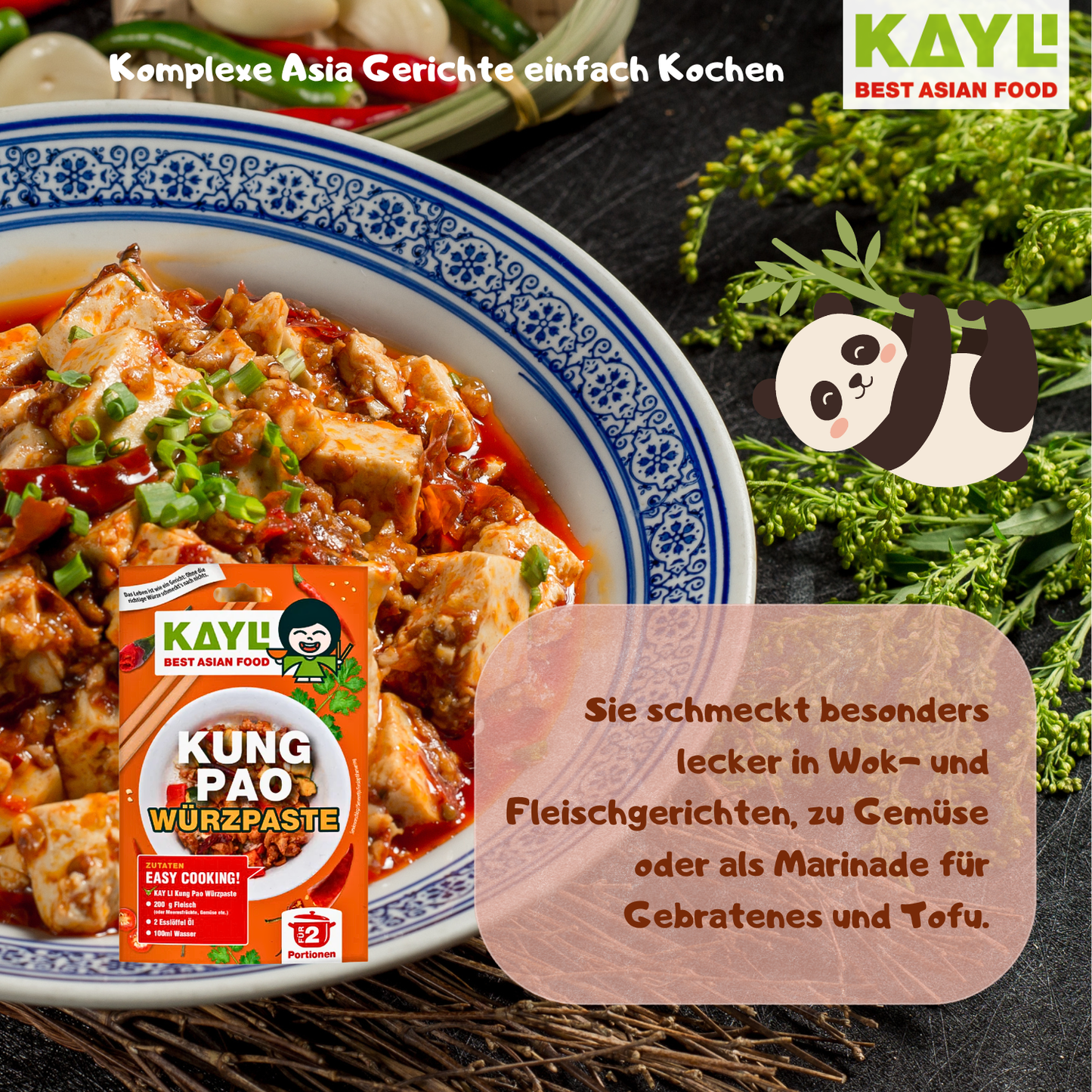 KAY LI Kung Pao Paste 15 x 50g
