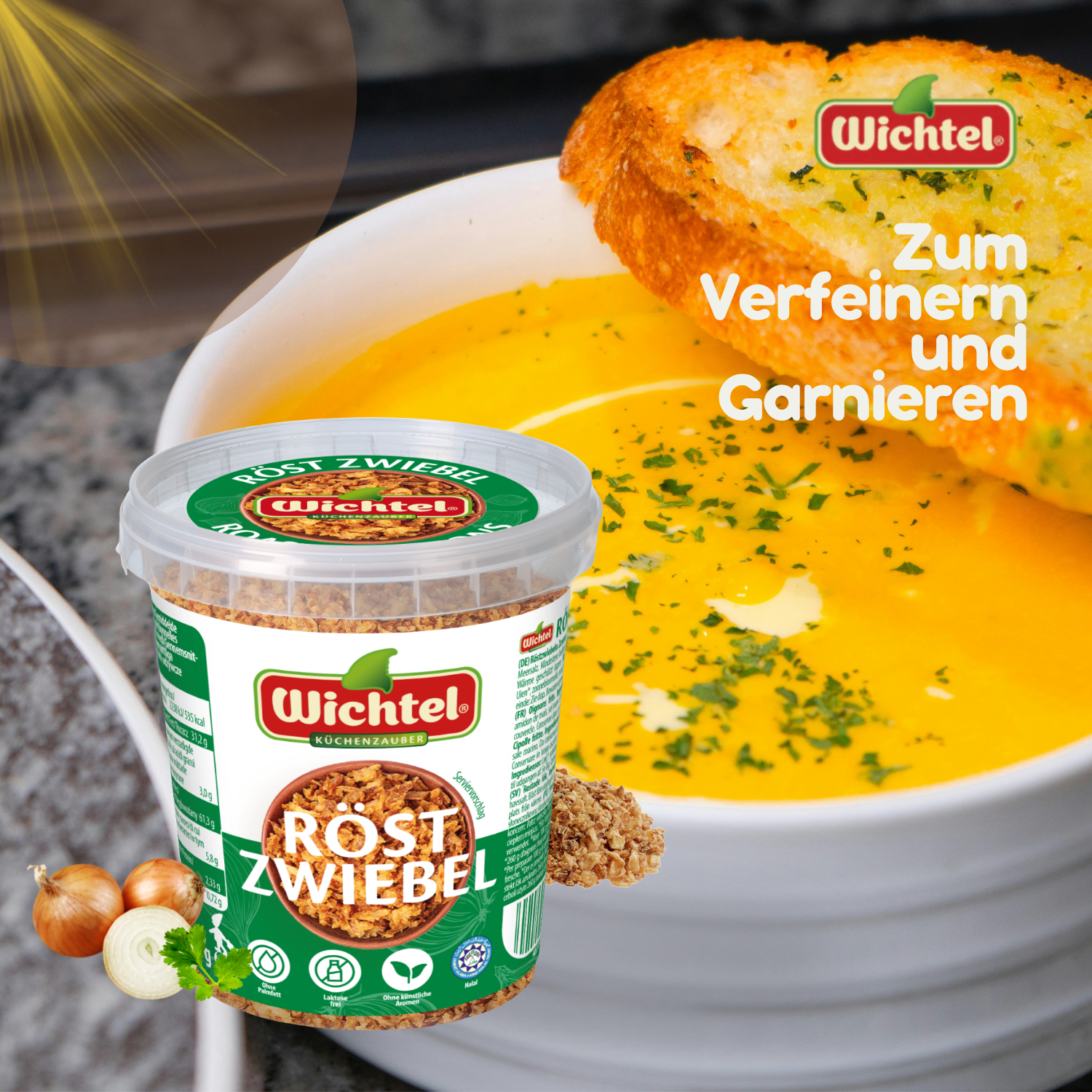 WICHTEL Röstzwiebeln 8 x 170g