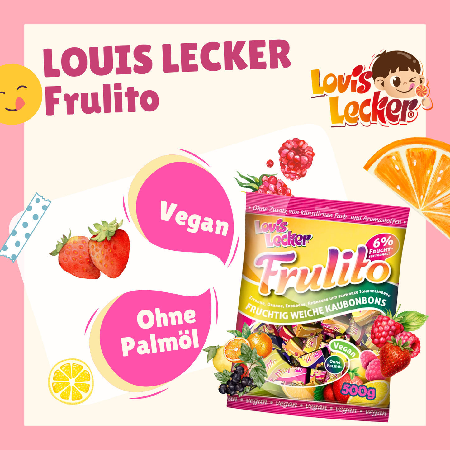 LOUIS LECKER Frulito 12 x 500g