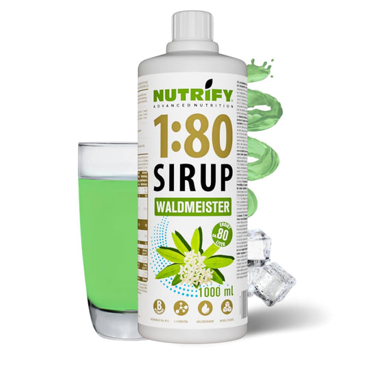 NUTRIFY Vital Drink Sirup 1:80 Waldmeister 1L