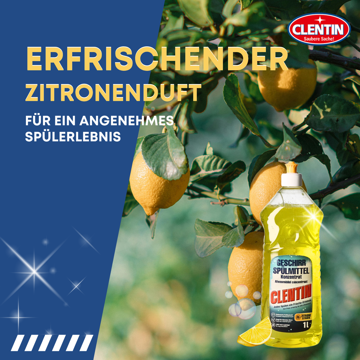CLENTIN Spülmittel Zitrone 1000ml