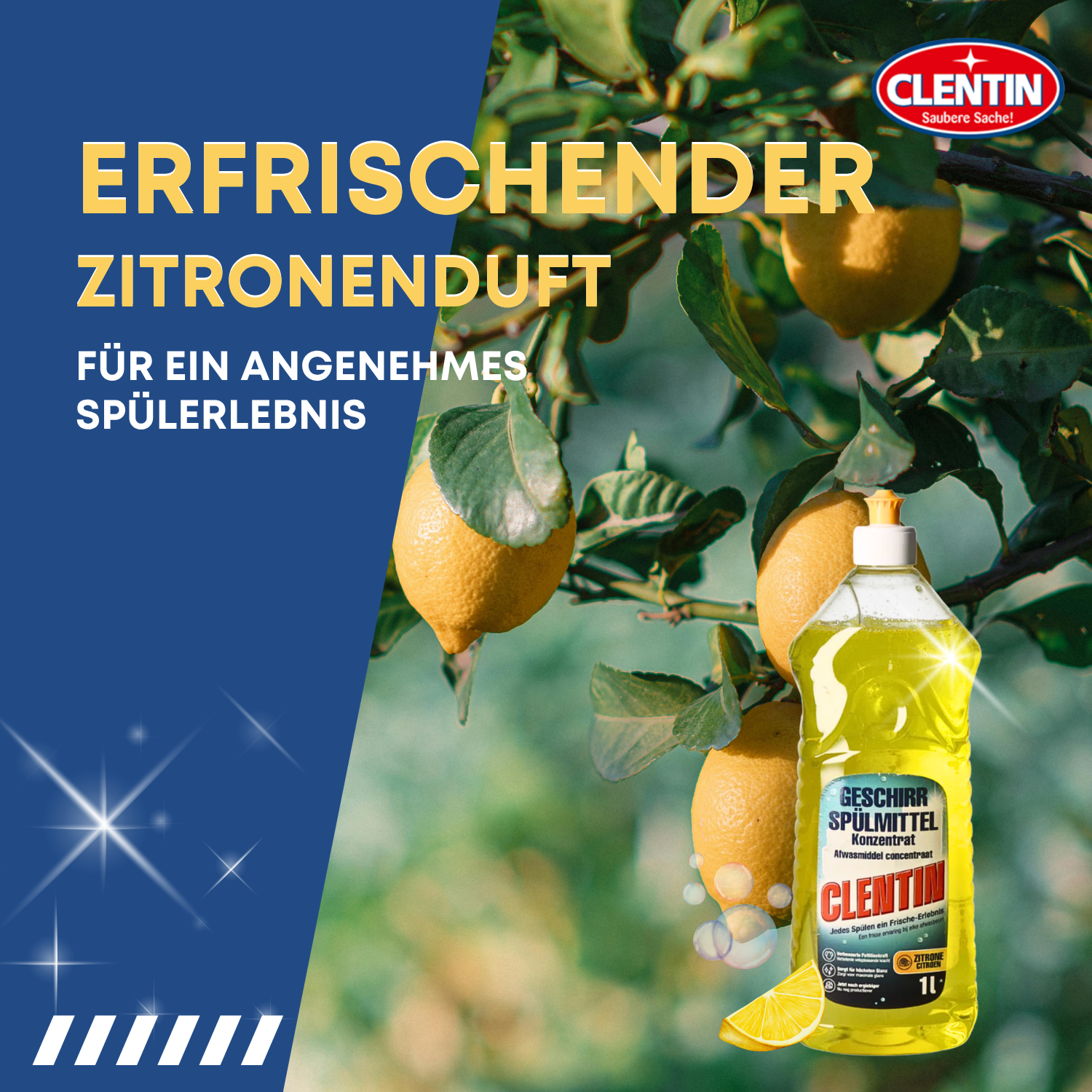 CLENTIN Spülmittel Zitrone 1000ml