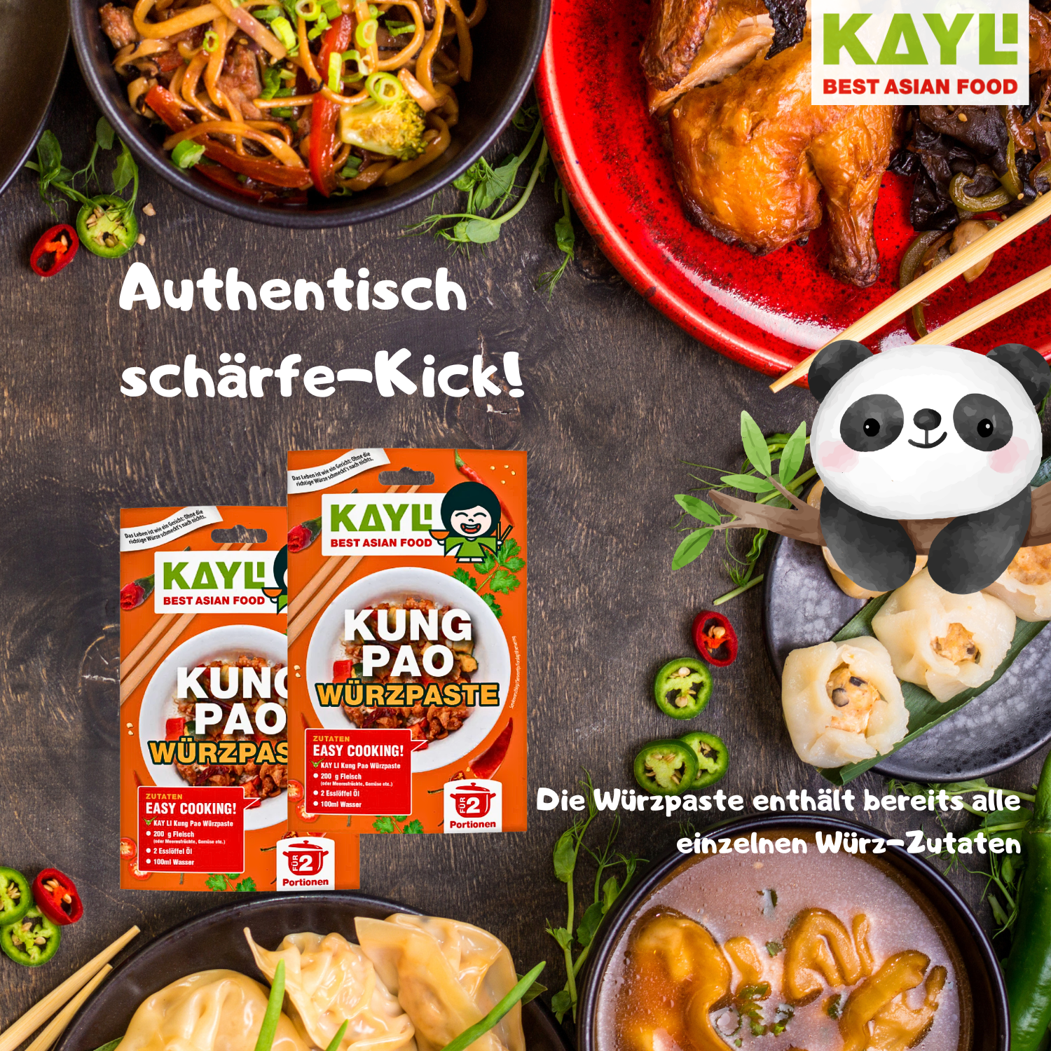 KAY LI Kung Pao Paste 15 x 50g