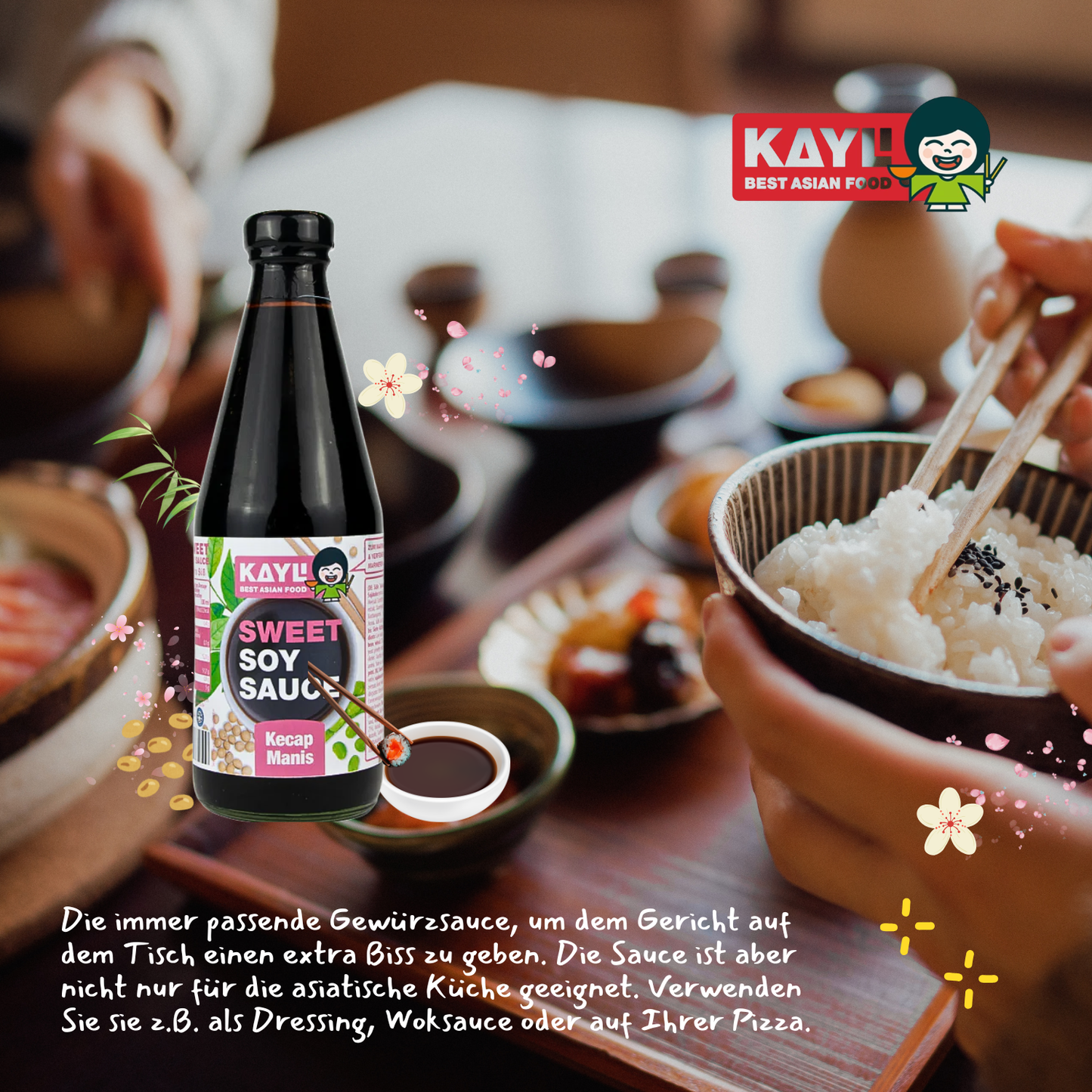 KAY LI Süße Sojasauce 420ml