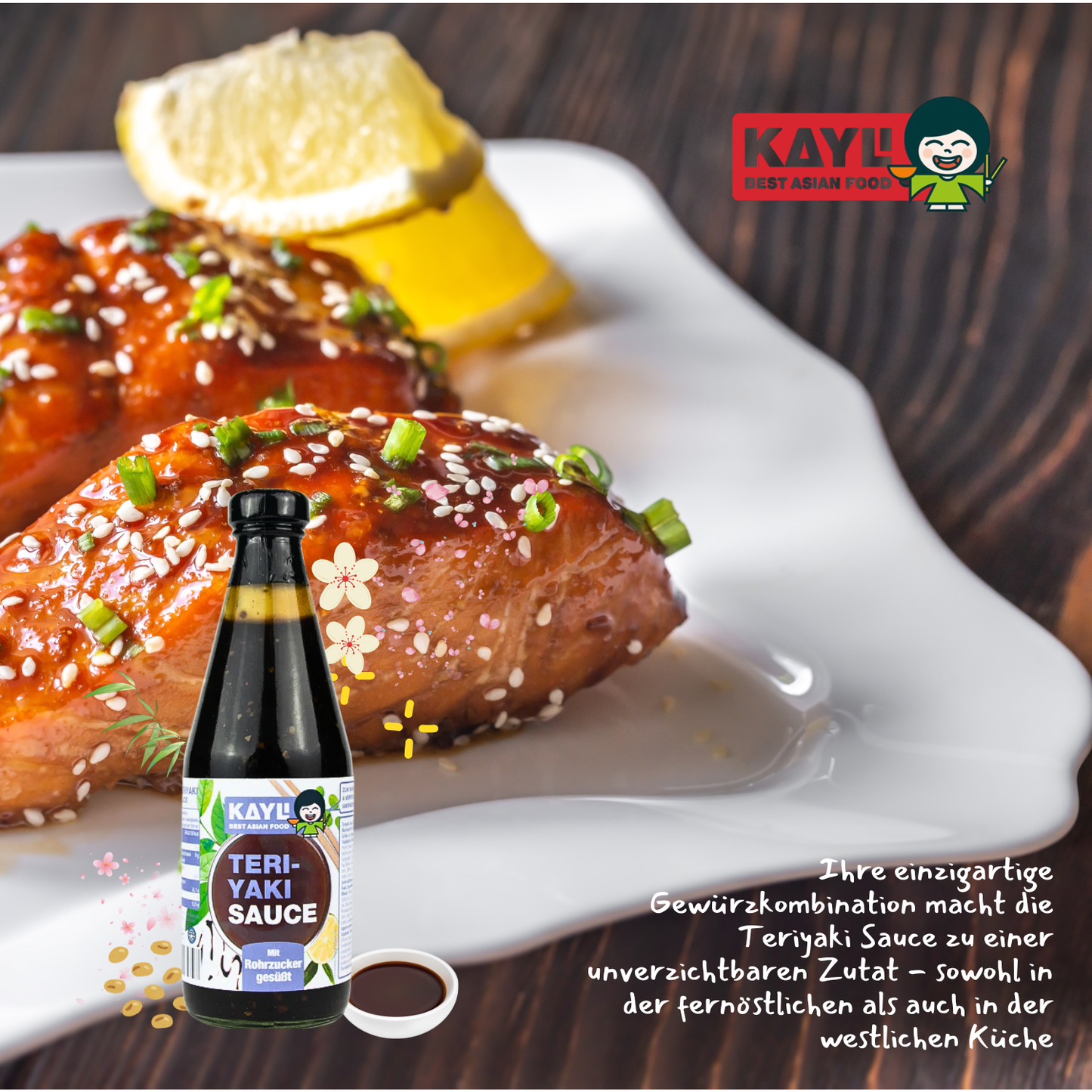 KAY LI Teriyaki Sauce 420ml