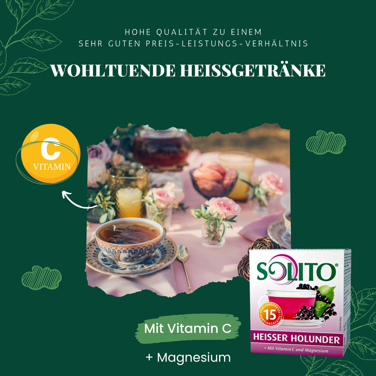 SOLITO Heißer Holunder 1 x 150g