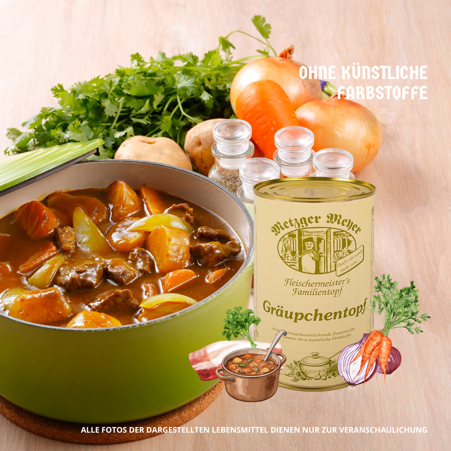 Metzger Meyer Gräupchentopf 1200ml