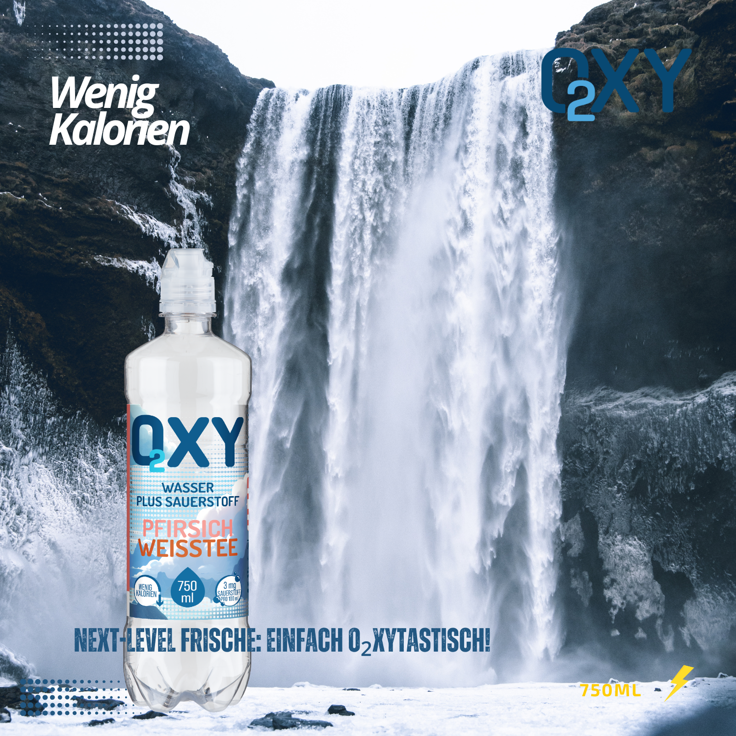 OXY O2 Pfirsich Weisser Tee 10 x 0.75l