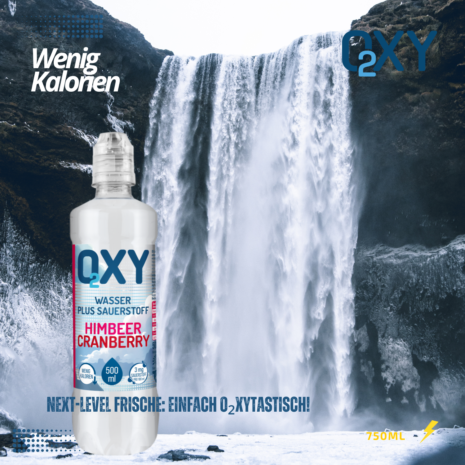 OXY O2 Himbeer Cranberry 10 x 0.75l