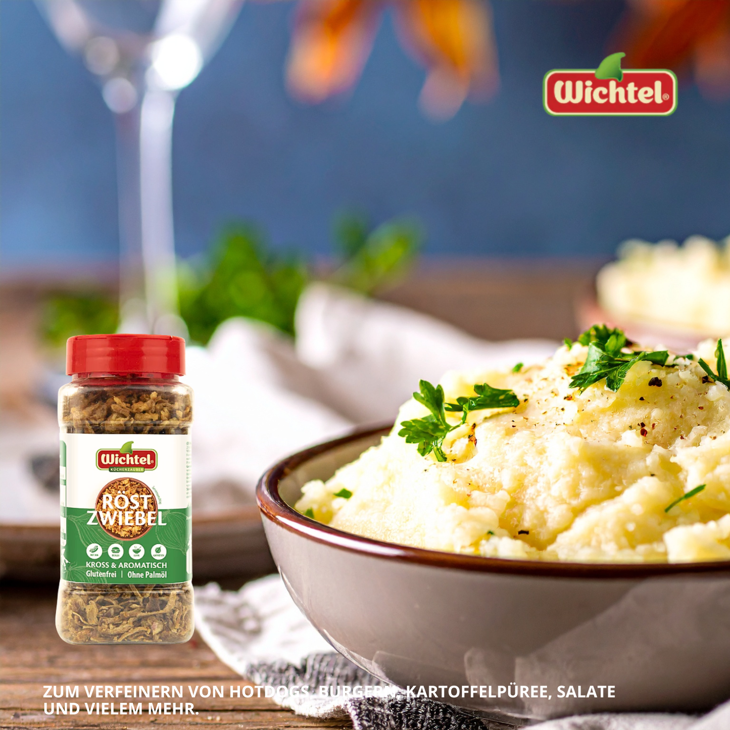 WICHTEL Röstzwiebeln 18 x 150g
