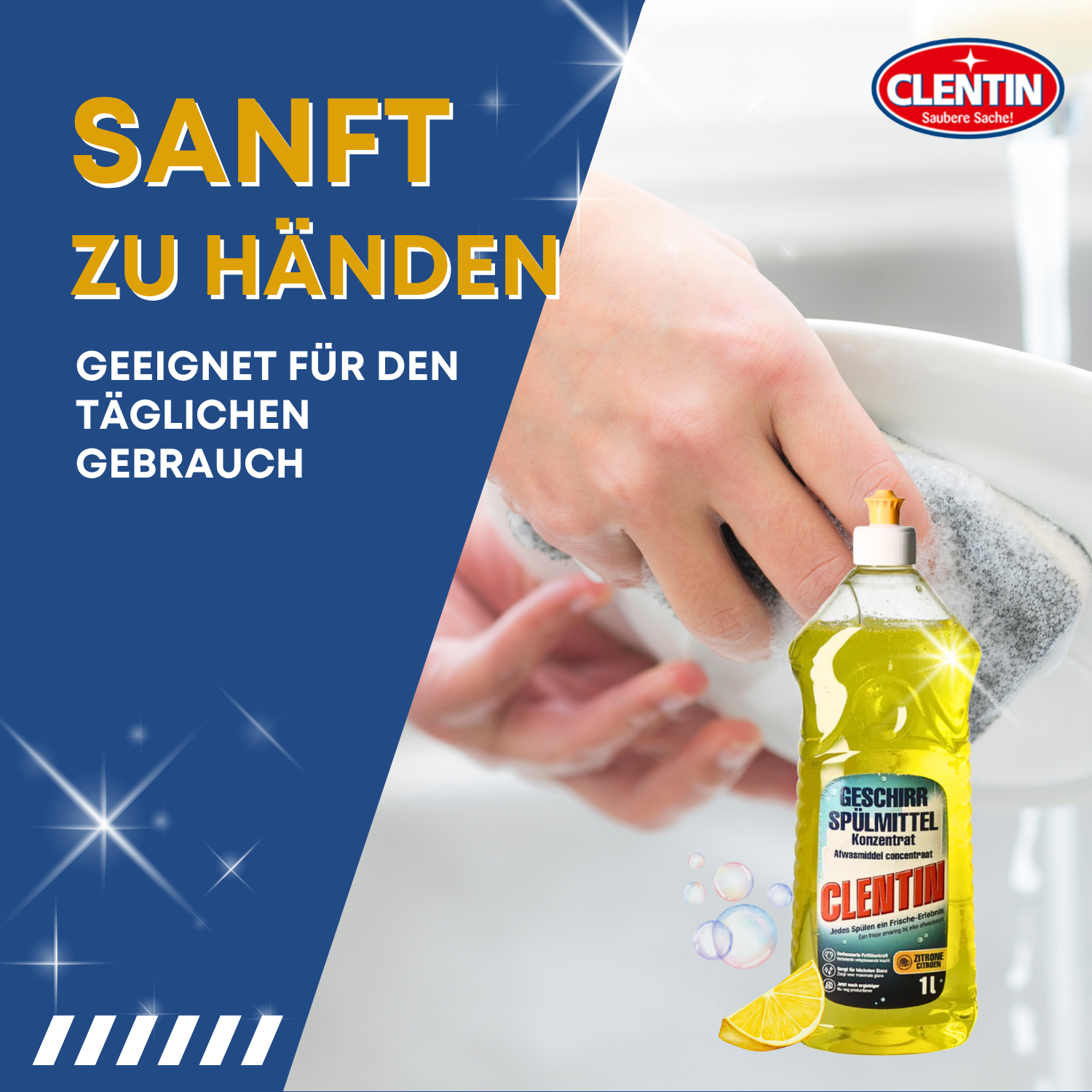 CLENTIN Spülmittel Zitrone 1000ml