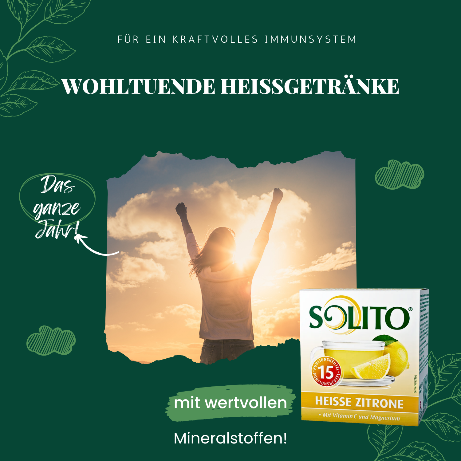 SOLITO Früchtetee Heiße Zitrone 1 x 150g