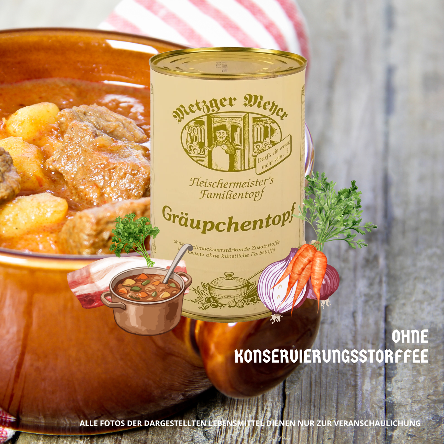 Metzger Meyer Gräupchentopf 1200ml