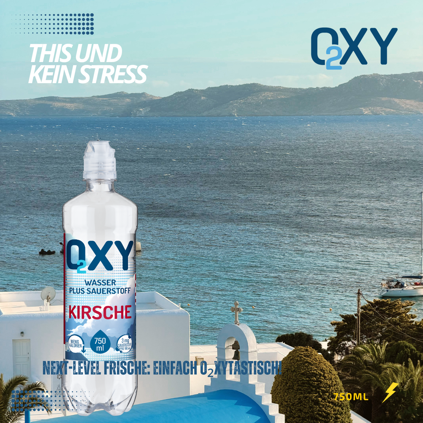OXY O2 Cherry 10 x 0.75l