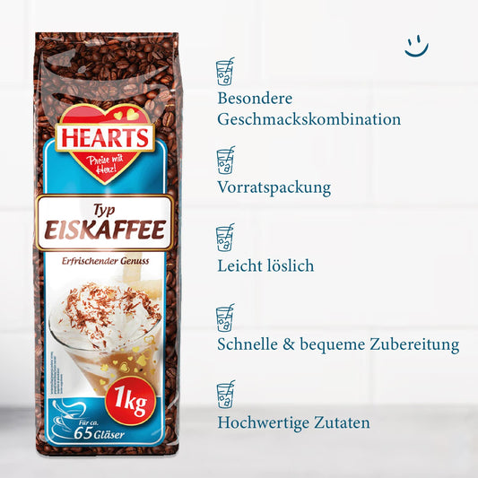HEARTS Eiskaffee 1kg