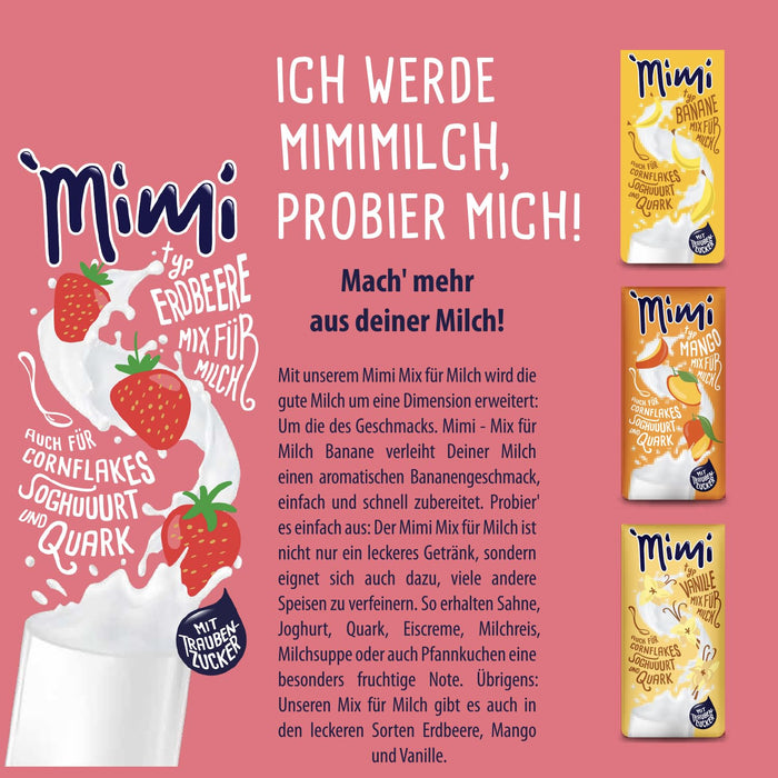 MIMI Milchmix Erdbeere 400g