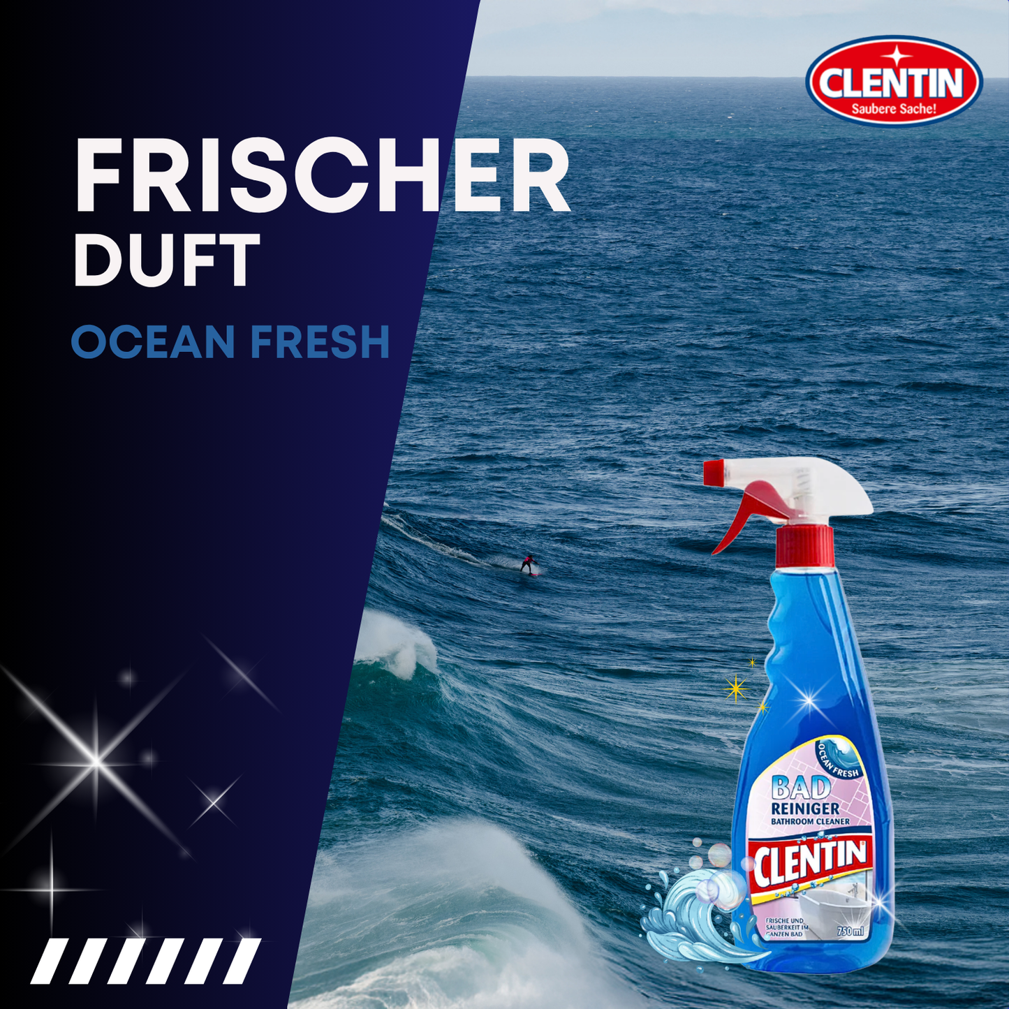 CLENTIN Badreiniger 750ml