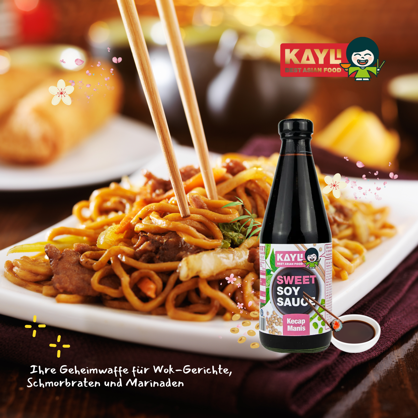 KAY LI Süße Sojasauce 420ml