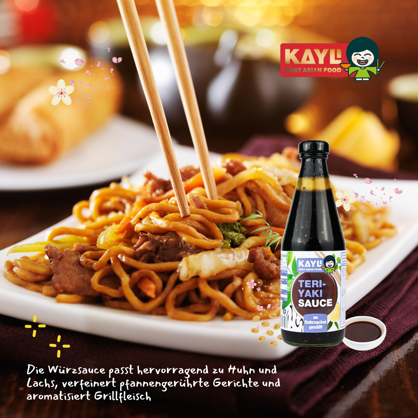 KAY LI Teriyaki Sauce 420ml