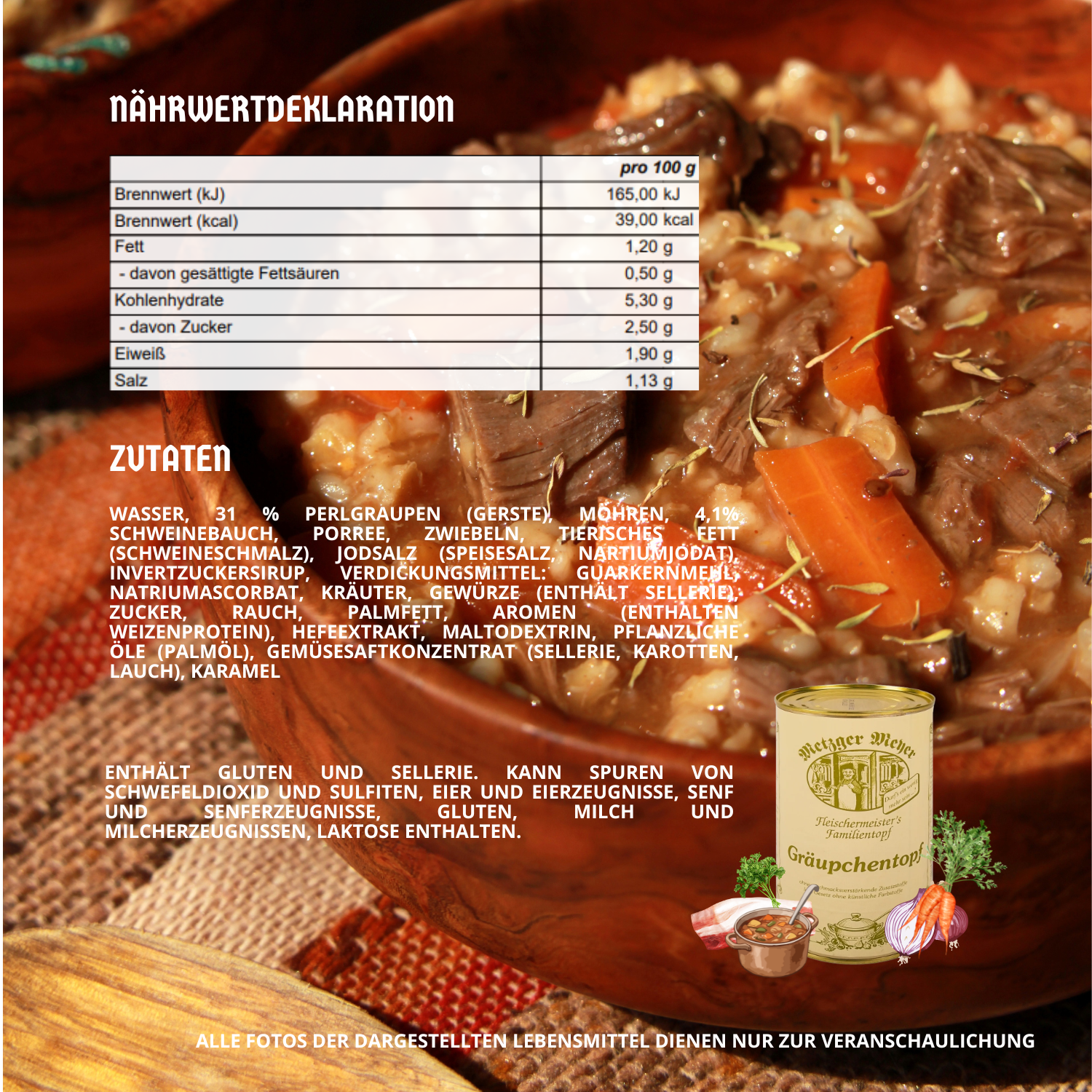 Metzger Meyer Gräupchentopf 1200ml