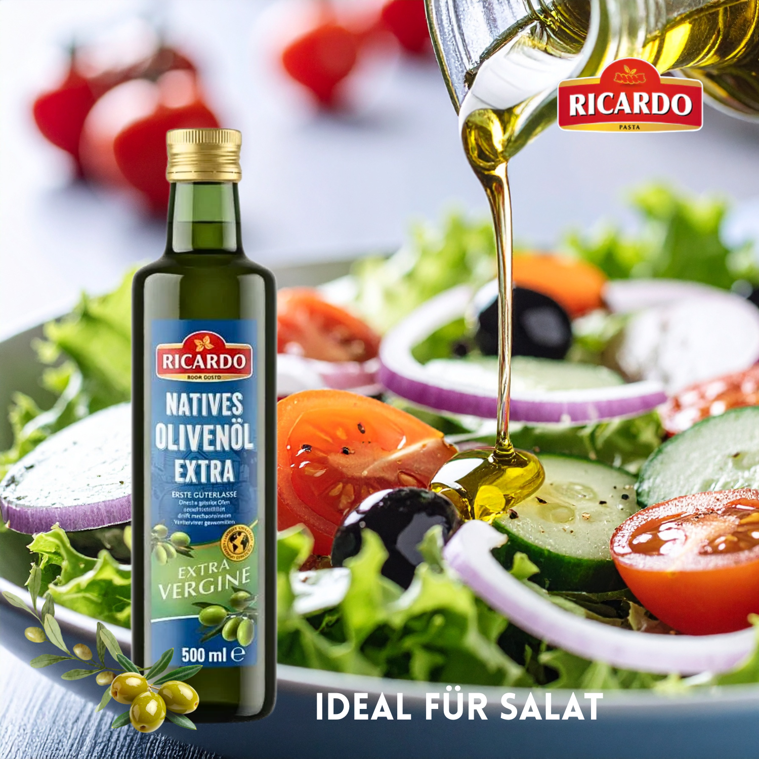 RICARDO natives Olivenöl extra 6 x 500ml