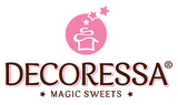 Decoressa Logo für Zucker Dekor für Eisdielen und Konditoreien Bäckereien